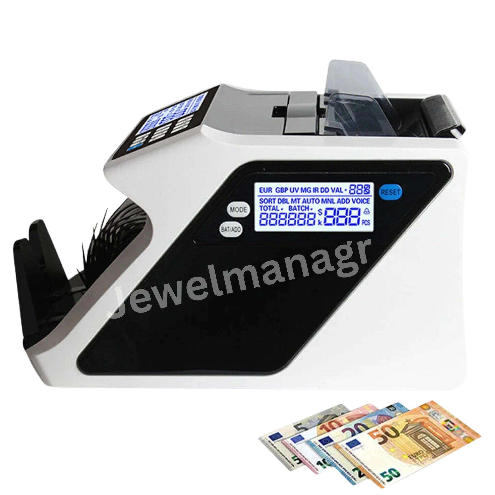 2 LCD Display Back Loading Bill Counter